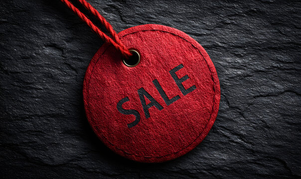 Sale red banner label poster sign symbol sticker retail promotion price retail shopping advertisement sale banner discount offer deal price store black friday sale product gift object tag messageart