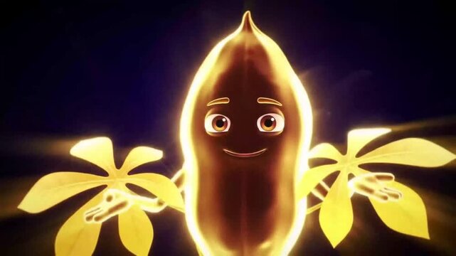 Animated cartoon seed