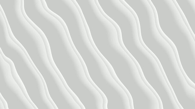 Parallel Wavy Stripes with Soft Shadows and Highlights in Grayscale Keywords: abstract, background, texture, gray, grey, white, light, shadow, wavy, stripes, parallel, lines, pattern, smooth, soft