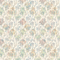 Fototapeta premium colorful damask seamless backgrounds for digital textile prints.