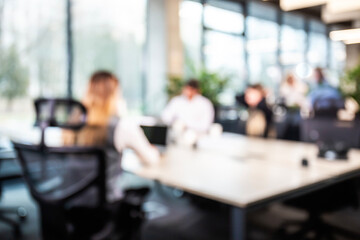 Unrecognizable people diverse business team meeting of young professionals corporate startup