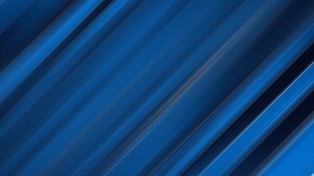 Deep Blue Diagonal Stripes Abstract Background With Subtle Shadows Keywords: abstract, background, blue, diagonal, stripes, lines, pattern, geometric, shadow, dark, deep, gradient, modern, clean