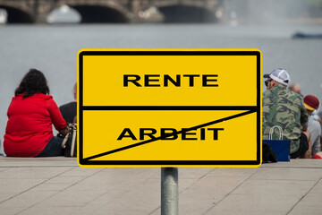 Arbeit, Urlaub, Rente	