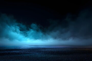 Obraz premium Dramatic Blue Cloudscape