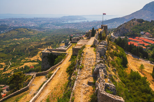 View to the old Kliss fortress