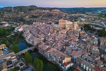 Obraz premium In the historic center of Valderrobres