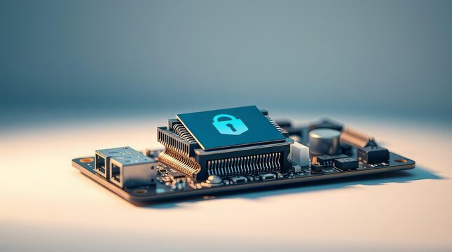 Hardware security module chip header