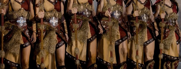 mujer, cultura, gente, decoraciones, moda, arte, tradicional, caballitos, diversión, moros y...