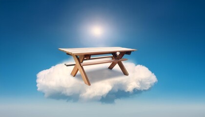 chair on the sky