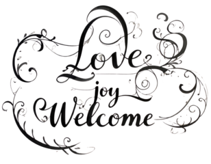 Elegant Calligraphy Collection – Handwritten Words and Decorative Ornaments PNG