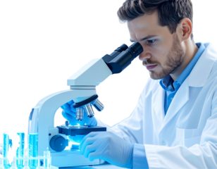  Modern Biotech Research Facility – Scientists & High-Tech Equipment PNG