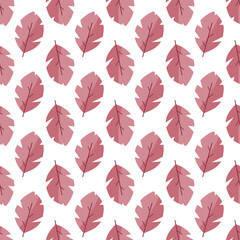 leaf, autumn, pattern, pink leaf, leaves,forest,nature,botanical,seamless, vector, nature, leaves, fall, tree, illustration, wallpaper, design, maple, season, decoration, plant, orange, texture, flora
