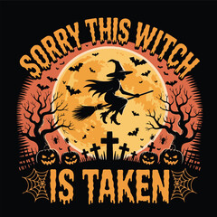 Halloween T-Shirt Design | Spooky Ghost, Pumpkin, Bat & Haunted Typography