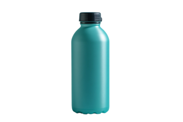 Reusable Water Bottle with Lid isolated on transparent background