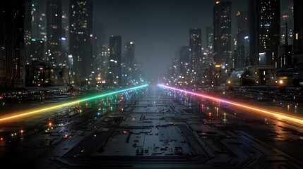 Modern sci fi cityscape high resolution images
