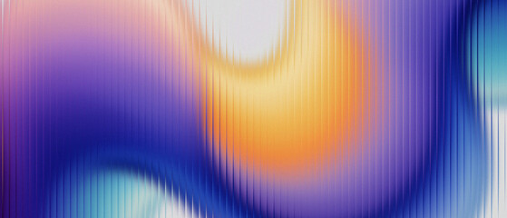 Vibrant gradient abstract background with colorful wavy lines and smooth texture