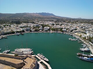  Miasto Kos - Grecja - panorama miasta nagrana dronem © Konrad