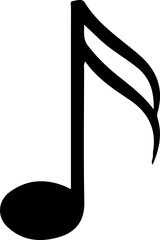 Musical Notes and Treble Clef Icon