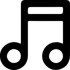 Musical Notes and Treble Clef Icon