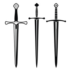 two crossed swords