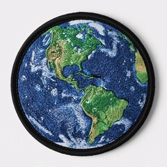 PatchEarth, Planet, EarthScience, Astronomy, Celestial, SolarSystem, Universe, Cosmic, Geology, Geography, Atmosphere, Orbit, Satellite, Global, Terra, Astrophysics, Cosmology, Space, Educational, Sci