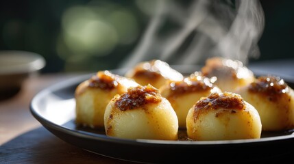 Warm Sudanese Comfort Food in Natural Light
