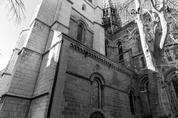 Saint Pierre Cathedral in Geneva, Switzerland