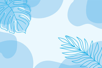 Simple Blue Background Wallpaper HD