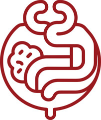 Modern geometric abstract design with vibrant color accents