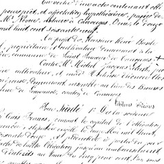 old hand drawing letter background