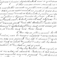 old hand drawing letter background