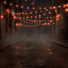 haunting halloween street 