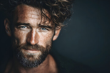 30 years old natural looking man