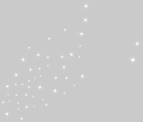 Glowing Shining Particles and Stars