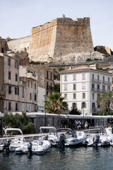 Port de Bonifacio en Corse Portrait