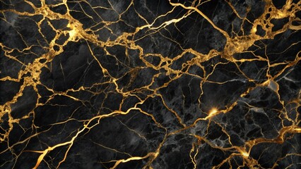 black marble texture with gold veins
