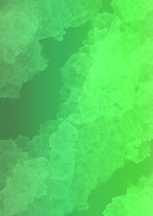 鮮やかなライムグリーンの幻想的な水彩テクスチャ