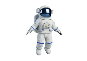 Astronaut in Spacesuit PNG Illustration Isolated on Transparent Background Space Exploration Cosmonaut Spacewalking Adventure
