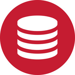 Data Server Stack Icon