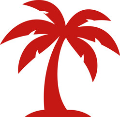Palm Tree Doodle Icon
