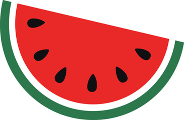 Watermelon Slice Icon