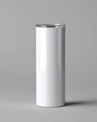 Minimalist White Stainless Steel Insulated Tumblers for Beverages