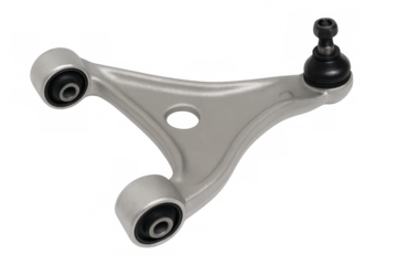 Car suspension lower control arm with ball joint