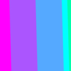 Shifting Rainbow Stripes of Modern Minimalism