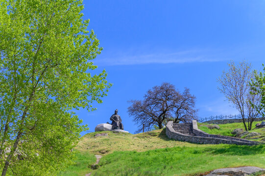 Taras Bulba Monument in Keleberda, Ukraine