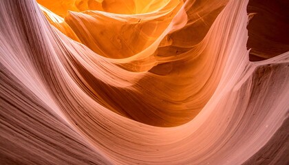 Obraz premium Amazing sandstone formations in the Antelope Canyon, Arizona, USA.