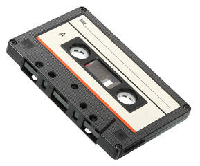 retro old audio cassette
