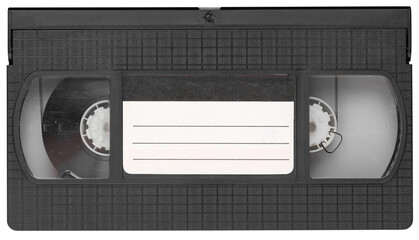 retro old video cassette tape