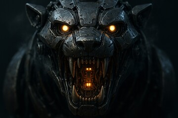 Cybernetic Beast Close-Up