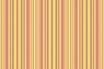 Obraz premium Vertical striped fabric texture in shades of gold, orange, and brown. Classic, timeless background for textile design, apparel, or web use. Warm tones evoke comfort and heritage.